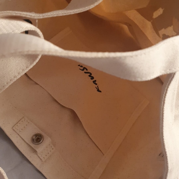 KAWS x Uniqlo Gone Tote Bag Color: Natural NWT - Picture 4 of 4